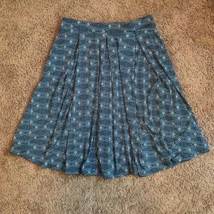 Full Pleated Skirt with Pockets